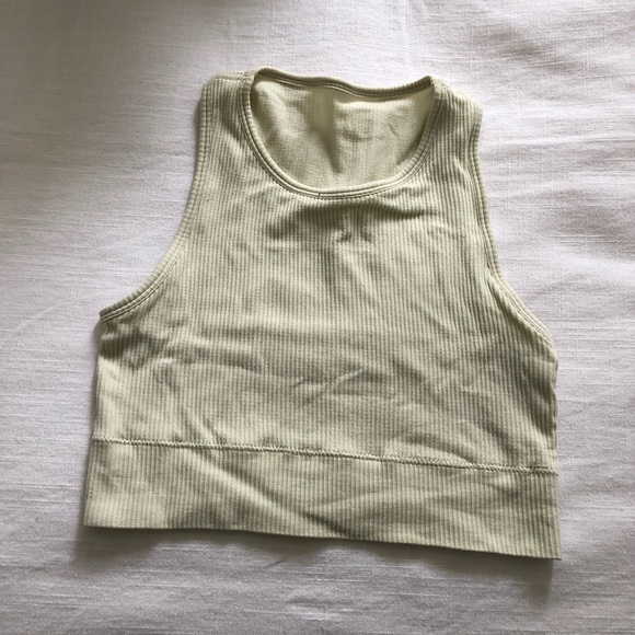 SKIMS Other - Skims stretch rib high neck bra in bone